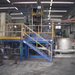 Lagedruk gietmachine - Niederdruck Giessmaschine - Low pressure casting machine